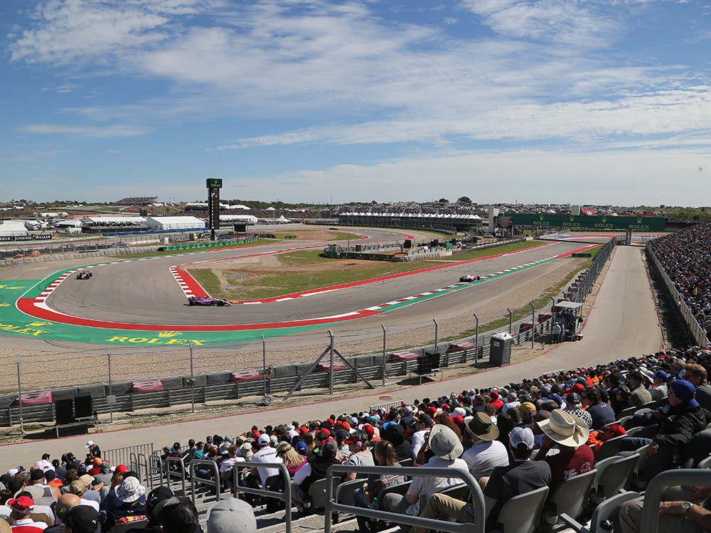 Turn 15 Grandstand United States Formula1